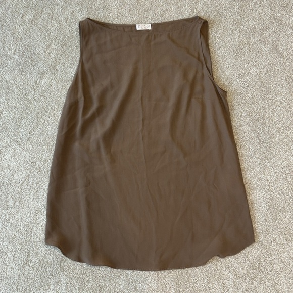 Gorgeous Brunello Cucinelli silk top size medium - Picture 4 of 6